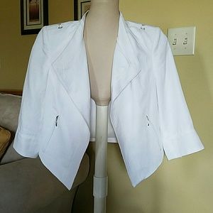 Women's white jacket